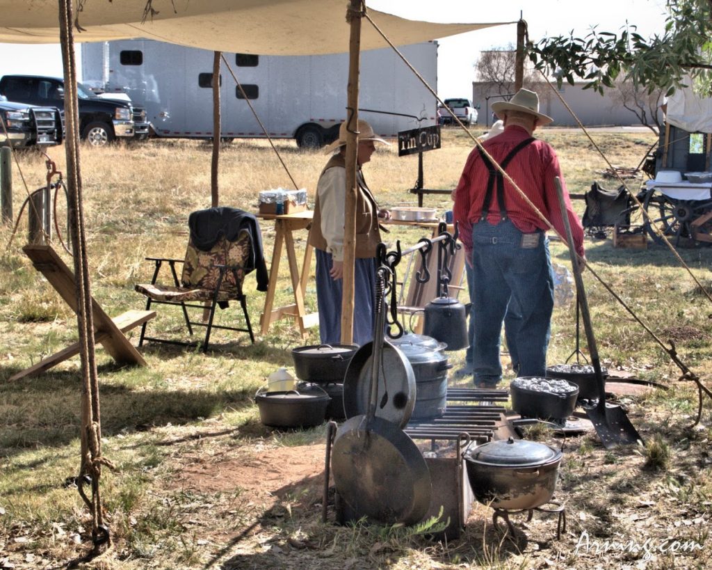 Chuck Wagon cook-off in Logan New Mexico