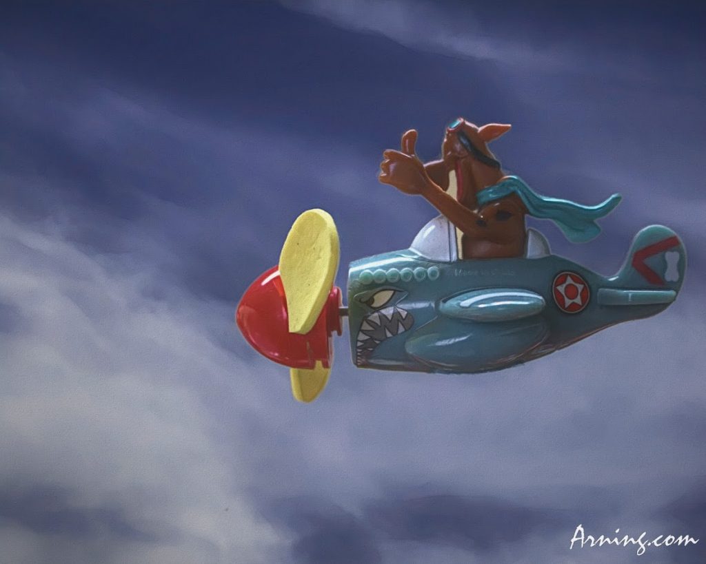Flying Scooby-Doo