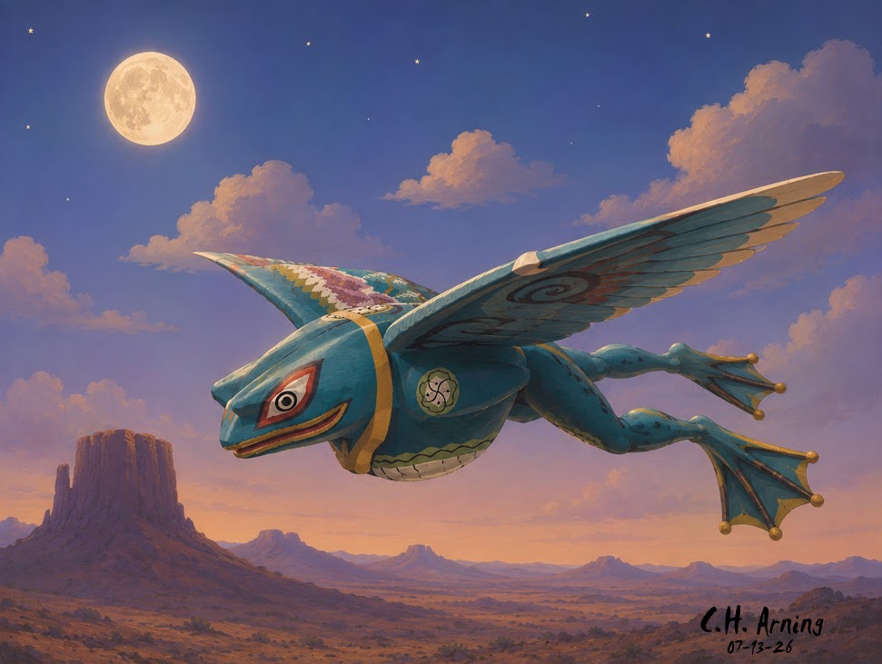 Moonlit Flight